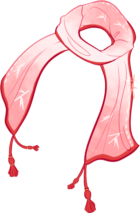Pink Scarf